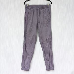 COS Purple Casual Cotton Blend Lightweight High-rise Pants, size S